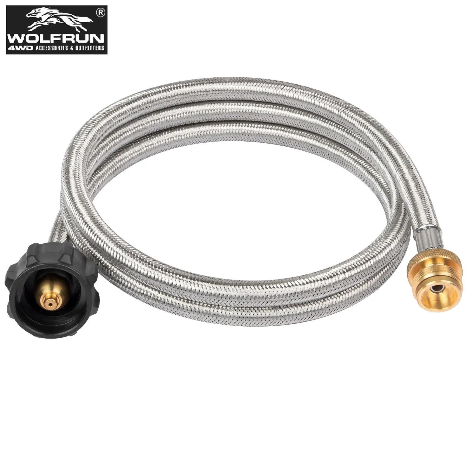 5FT QCC Gas Hose & Propane Hose Adapter for Heaters, Stoves, Griddles, and Portable Grills Converts 1 Lb To 20 Lb Cylinders
5FT QCC Gas Hose & Propane Hose Adapter for Heaters, Stoves, Griddles, and Portable Grills Converts 1 Lb To 20 Lb Cylinders