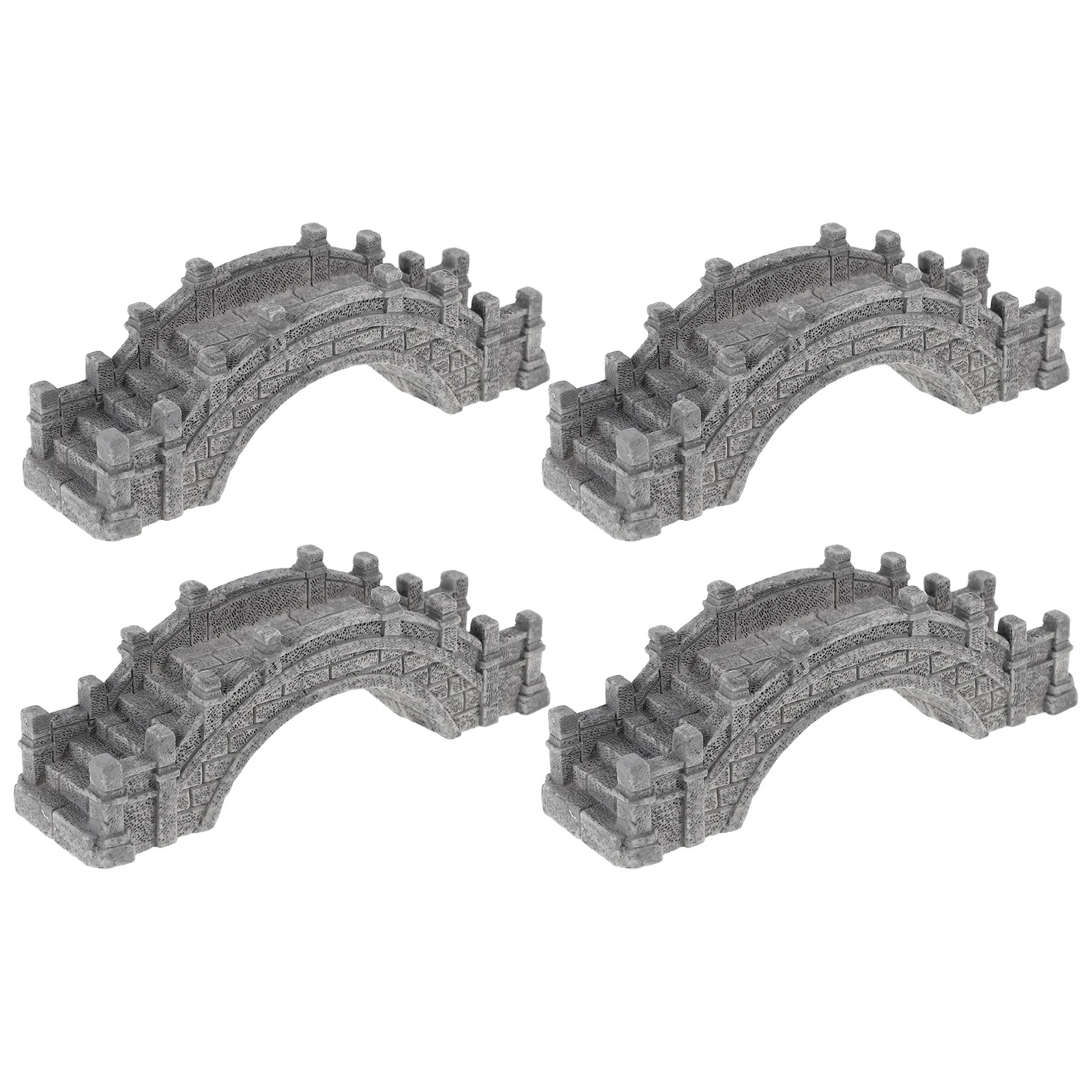 4pcs Miniature Arch Bridge Bonsai Garden Bridge Zen Design Resin Fairy Garden Accessories For Terrarium Sand Table Micro
4pcs Miniature Arch Bridge Bonsai Garden Bridge Zen Design Resin Fairy Garden Accessories For Terrarium Sand Table Micro