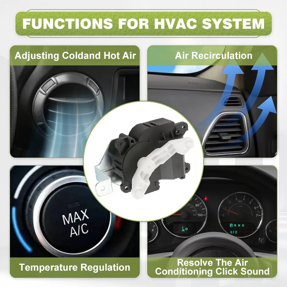 Fit For Honda Accord Sedan EX 2003 2004-2007 Black HVAC Heater Blend Door Actuator Plastic and Metal 79160-SDC-A41
Fit For Honda Accord Sedan EX 2003 2004-2007 Black HVAC Heater Blend Door Actuator Plastic and Metal 79160-SDC-A41