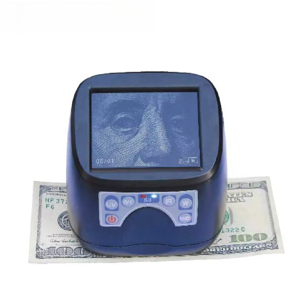 Portable Lightweight UV TFT Display Money Detector Small IR Security Analyzer Plastic Ticket Bill Counting Currency
Portable Lightweight UV TFT Display Money Detector Small IR Security Analyzer Plastic Ticket Bill Counting Currency