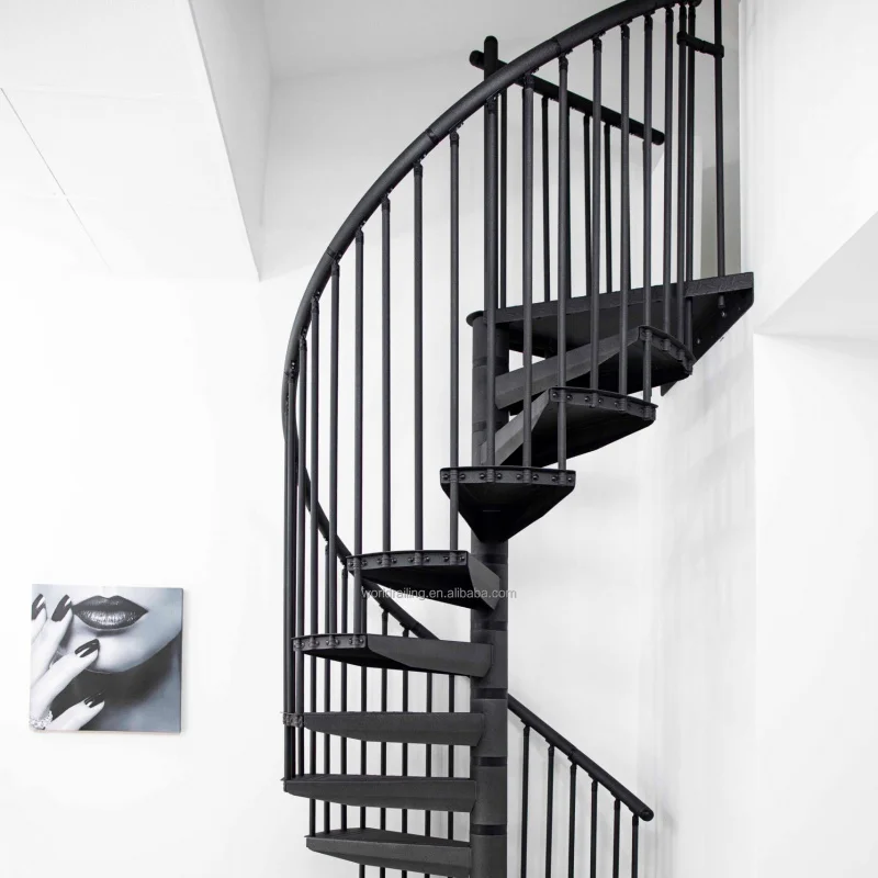 10 0.Zhang.Custom.YL Low price outdoor staircase black surface easy to install rotating staircase
10 0.Zhang.Custom.YL Low price outdoor staircase black surface easy to install rotating staircase