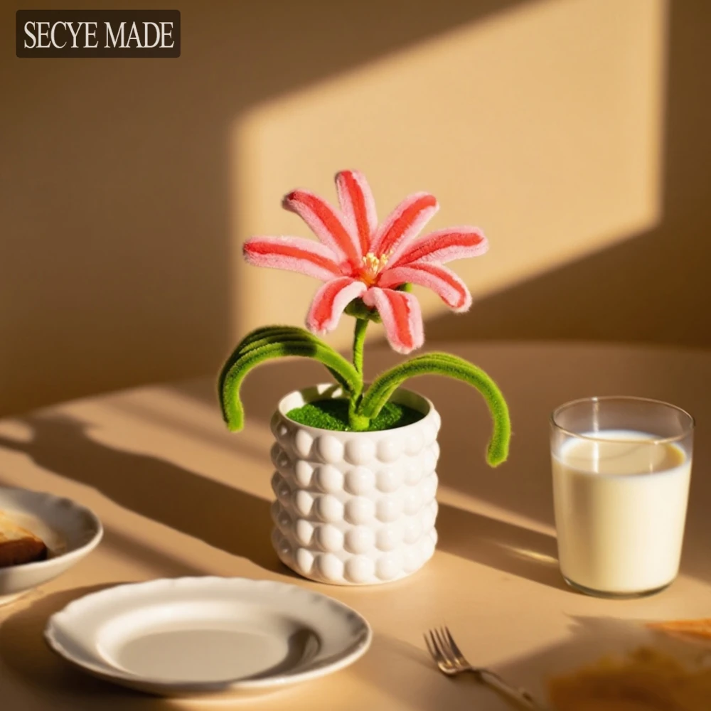 Artificial Lily Bonsai Decorative Car Ornament Used for Home Bedroom Study Office Desktop Decoration L04
Artificial Lily Bonsai Decorative Car Ornament Used for Home Bedroom Study Office Desktop Decoration L04