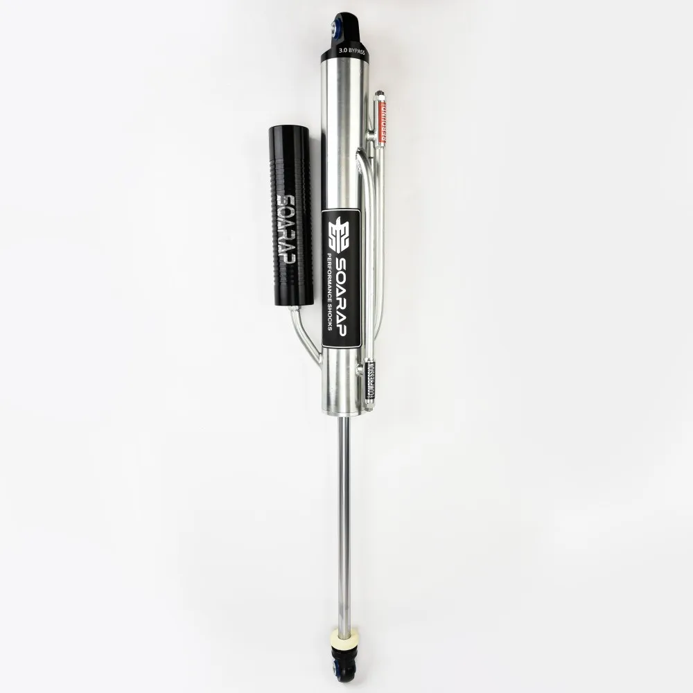 SOARAP Customized Designed King/Fox 2.5"/3.0" Cylinder Tube 8" to 18" Triple Bypass Shock Absorber for Dubai Market
SOARAP Customized Designed King/Fox 2.5"/3.0" Cylinder Tube 8" to 18" Triple Bypass Shock Absorber for Dubai Market