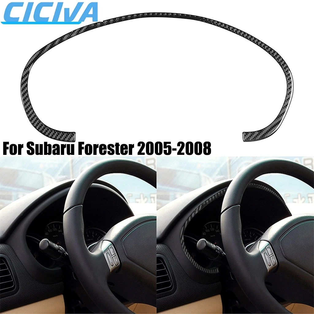 For Subaru Forester 2005-2008 Carbon Fiber Dashboard Speedometer Decorative Frame Car Accessories Interior Cover Stickers Trim
For Subaru Forester 2005-2008 Carbon Fiber Dashboard Speedometer Decorative Frame Car Accessories Interior Cover Stickers Trim