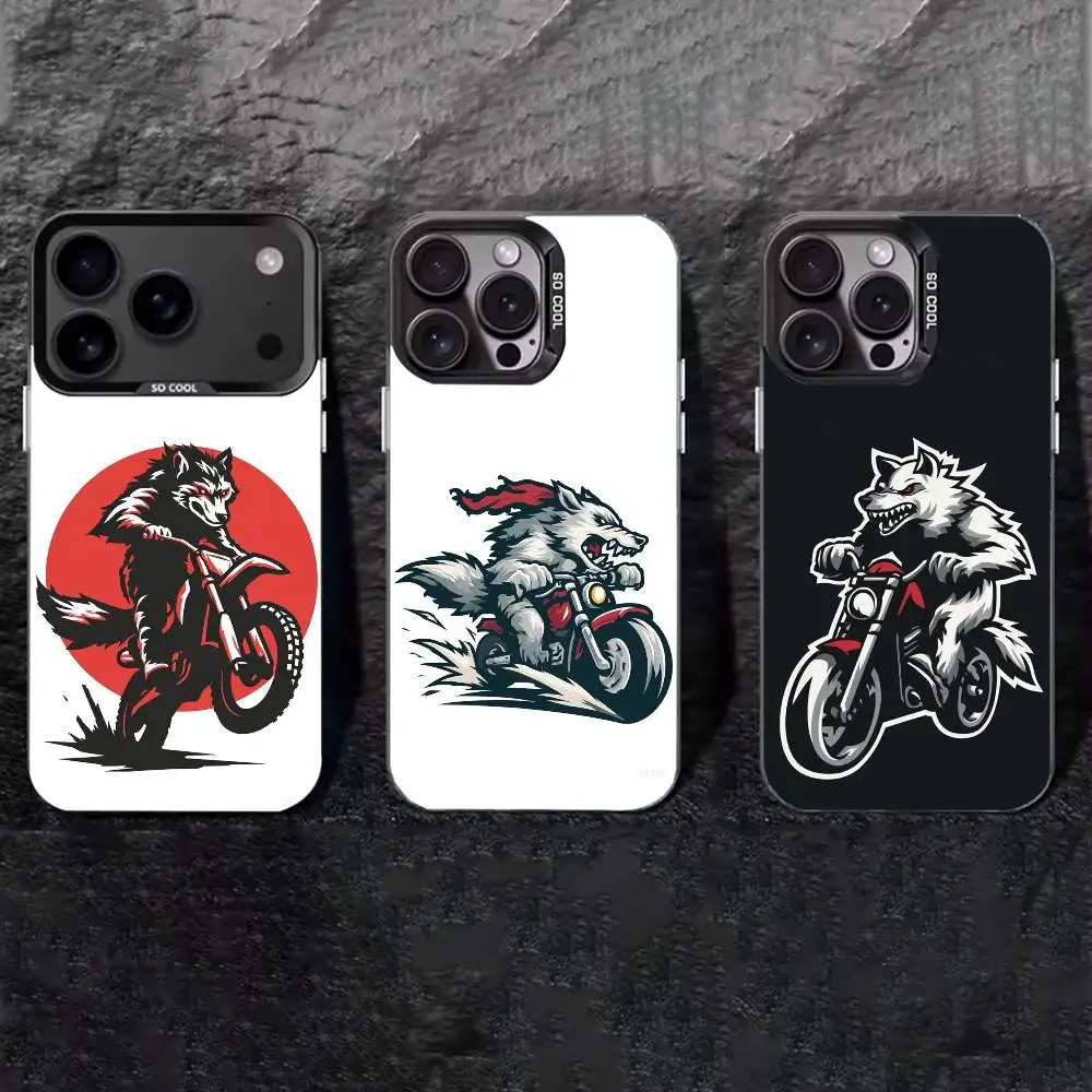 Wolves on Motorcycles Phone Case For iPhone 17,16,15,14,13,12,11 Plus,Pro Max,XS,Colored silver phone case
Wolves on Motorcycles Phone Case For iPhone 17,16,15,14,13,12,11 Plus,Pro Max,XS,Colored silver phone case