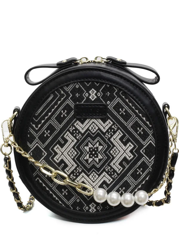 Ele Embroidered New Chinese Sle round Bag Luxury Crossbody Bag with Chain Faionable Versatile Women's Handbag
Ele Embroidered New Chinese Sle round Bag Luxury Crossbody Bag with Chain Faionable Versatile Women's Handbag