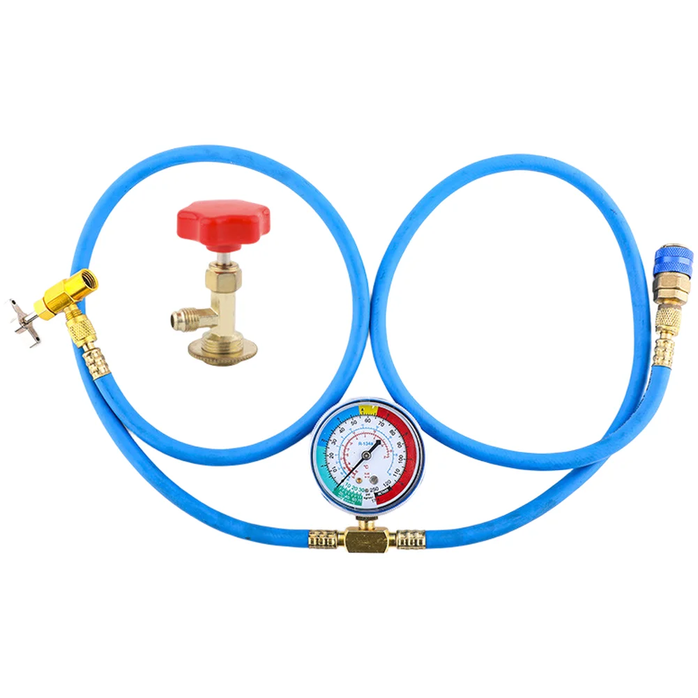 Car R134A Coolant Charging Tool AC Manifold Gauge Set With Low Pressure Hose Fluoride Replenishment Tool
Car R134A Coolant Charging Tool AC Manifold Gauge Set With Low Pressure Hose Fluoride Replenishment Tool