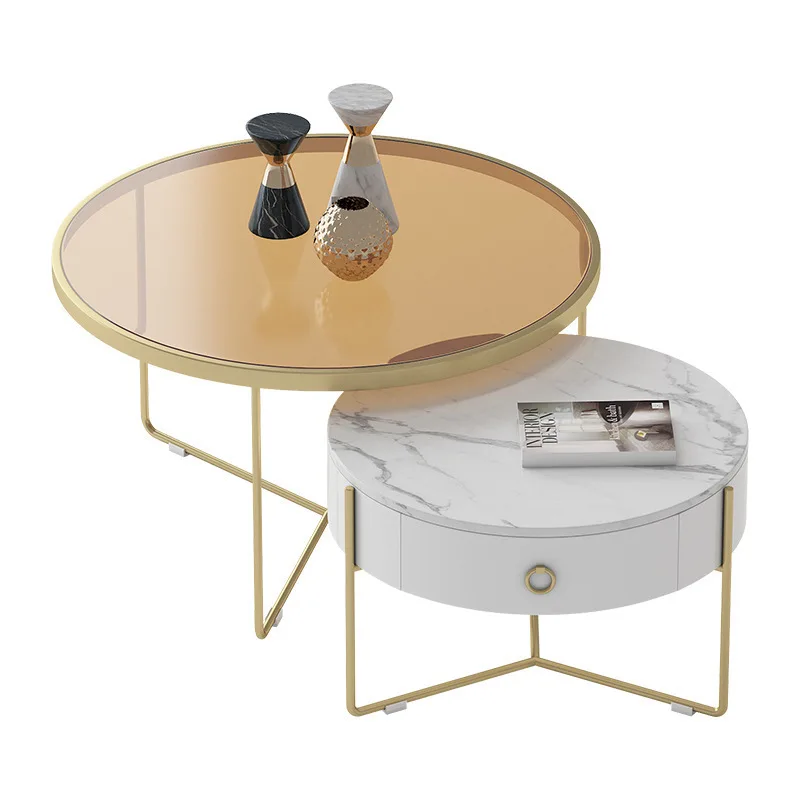 Rock slab coffee combination Nordic household child and mother coffee table marble coffee edge round table
Rock slab coffee combination Nordic household child and mother coffee table marble coffee edge round table