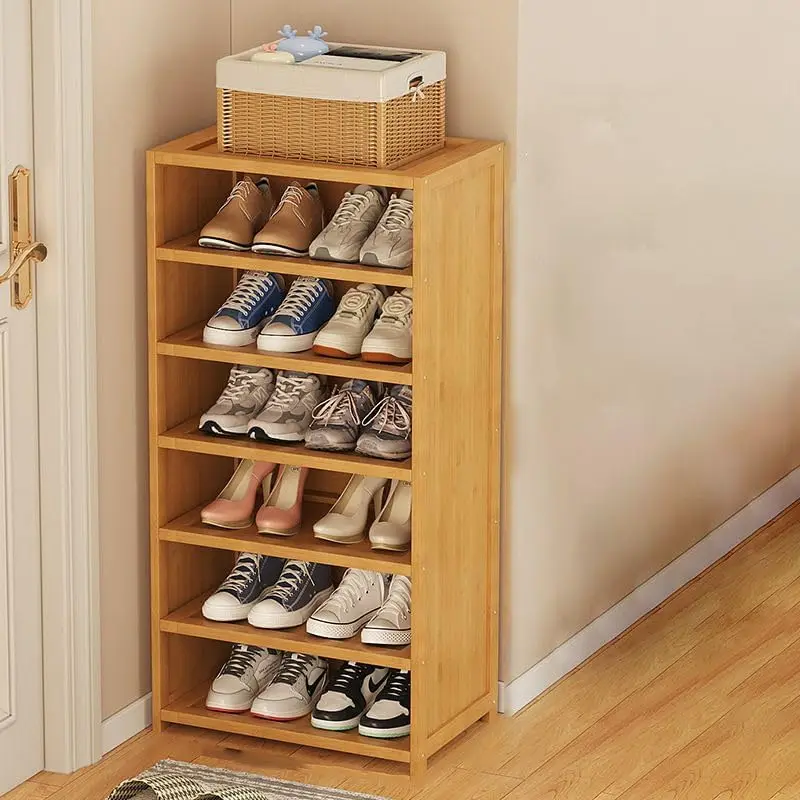 Шкаф для хранения обуви с 6-уровневыми регулируемыми полками, деревянная отдельно стоящая полка для обуви для прихожей в гостиной в фермерском доме
Шкаф для хранения обуви с 6-уровневыми регулируемыми полками, деревянная отдельно стоящая полка для обуви для прихожей в гостиной в фермерском доме