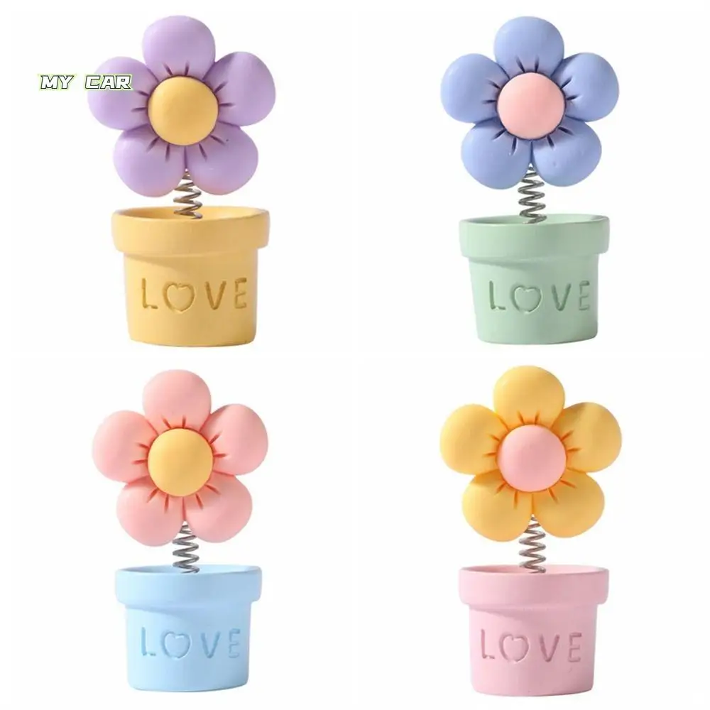 Small Flower Car Swinging Flower Shake Head Potted Plants Flower Ornament Car Fresh Cute Sweet Bobble Head Ornaments
Small Flower Car Swinging Flower Shake Head Potted Plants Flower Ornament Car Fresh Cute Sweet Bobble Head Ornaments