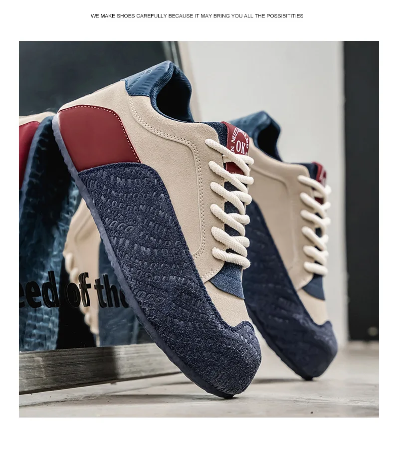 The 2025 new style of fashionable men's shoes, wear-resistant white sneakers, versatile and trendy casual sports shoes for men
The 2025 new style of fashionable men's shoes, wear-resistant white sneakers, versatile and trendy casual sports shoes for men