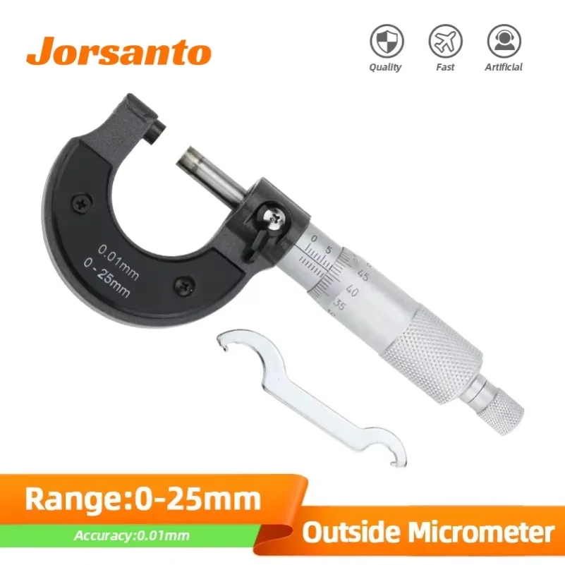 External Micrometer Set Outside Micrometer Micro Meter Mechanical Micrometers Measuring Tools Micrometric Gauges For Measurement
External Micrometer Set Outside Micrometer Micro Meter Mechanical Micrometers Measuring Tools Micrometric Gauges For Measurement