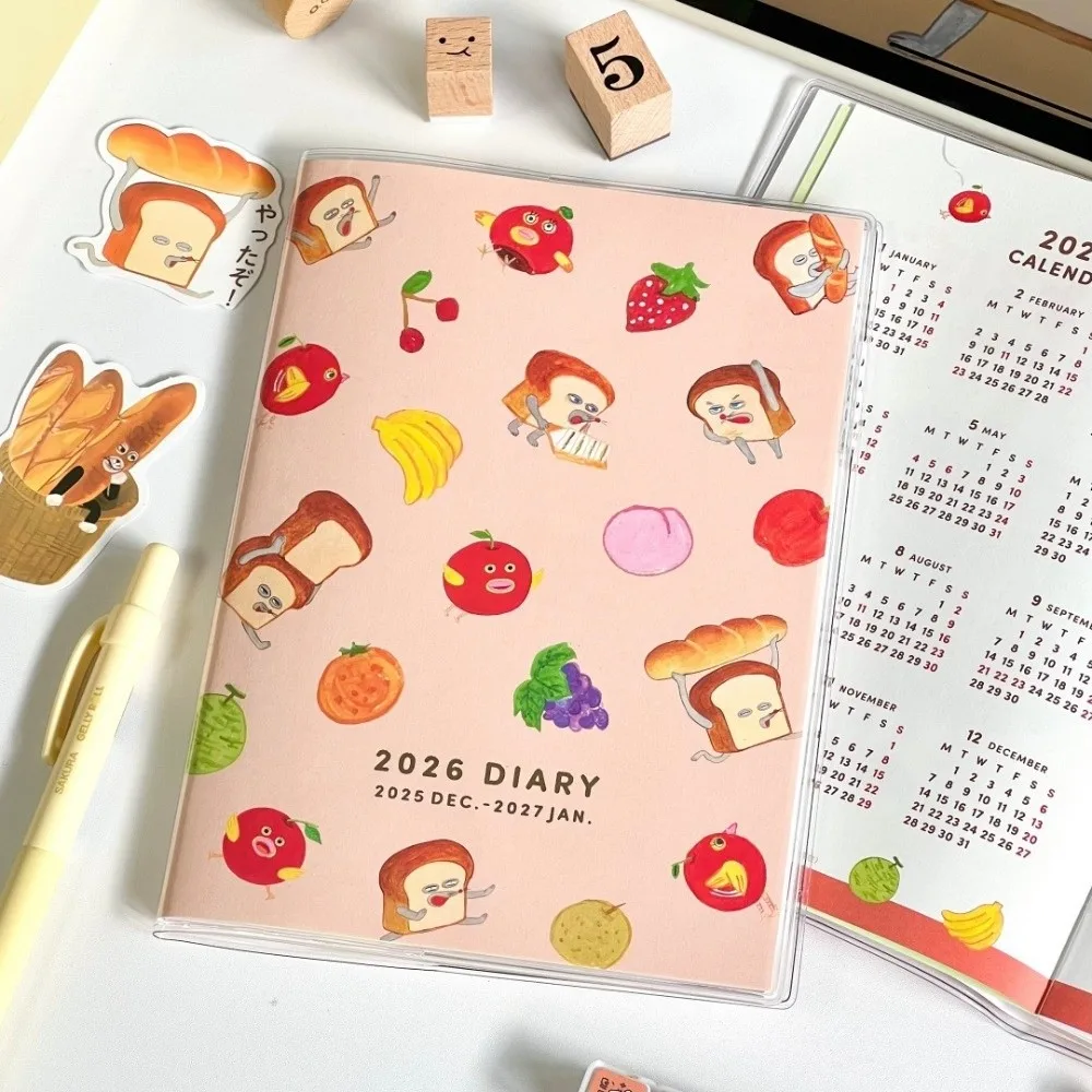 DIY Bread Thief 2026 Schedule Book with Calendar Cartoon To Do List Notepad Colorful Inner Page Daily Planner for Student Gift
DIY Bread Thief 2026 Schedule Book with Calendar Cartoon To Do List Notepad Colorful Inner Page Daily Planner for Student Gift