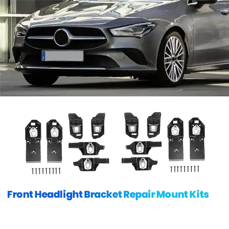 2Pair Front Headlight Bracket Repair Mount Kits For CLA Class W117 2013-2016 A1178200014 A11782001114
2Pair Front Headlight Bracket Repair Mount Kits For CLA Class W117 2013-2016 A1178200014 A11782001114