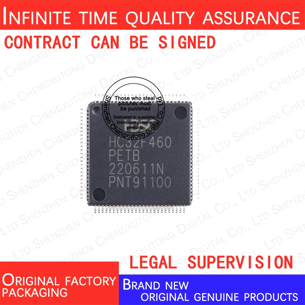 HC32F460PETB-LQFP100 HC32F460PETB 100% genuine stock in brand new original packaging
HC32F460PETB-LQFP100 HC32F460PETB 100% genuine stock in brand new original packaging