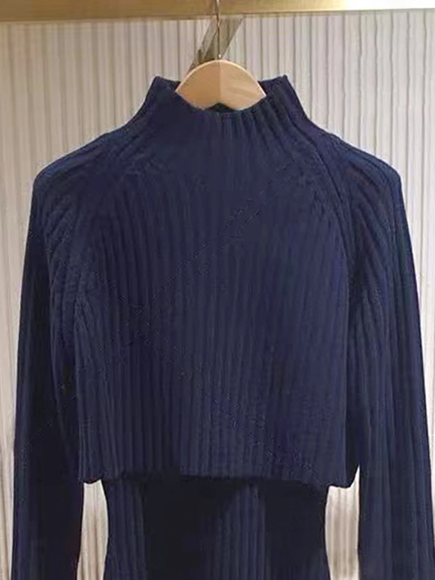 M Home Nan You High End Women's Knitted Top And Dr Set High Ne Ribbed Faionable Two-Piece Ensemble for Autumn
M Home Nan You High End Women's Knitted Top And Dr Set High Ne Ribbed Faionable Two-Piece Ensemble for Autumn