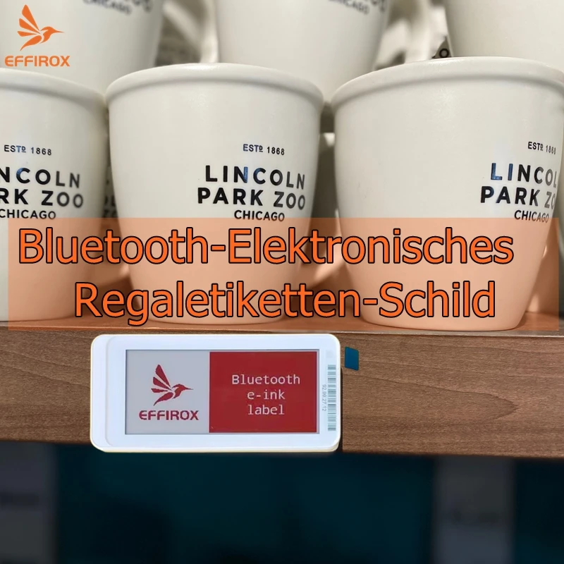 Bluetooth Electronic Shelf Label BLE 2.9 Inch Smartphone Controllable E-Paper E-Ink Label
Bluetooth Electronic Shelf Label BLE 2.9 Inch Smartphone Controllable E-Paper E-Ink Label