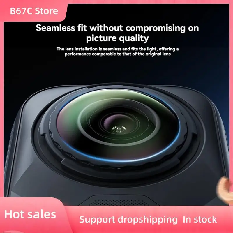 B67C 2PCS DIY Repair Lens Kit For Insta360 X5 Action Camera- Replaceable Lens Camera Accessories For Enhanced Photography
B67C 2PCS DIY Repair Lens Kit For Insta360 X5 Action Camera- Replaceable Lens Camera Accessories For Enhanced Photography