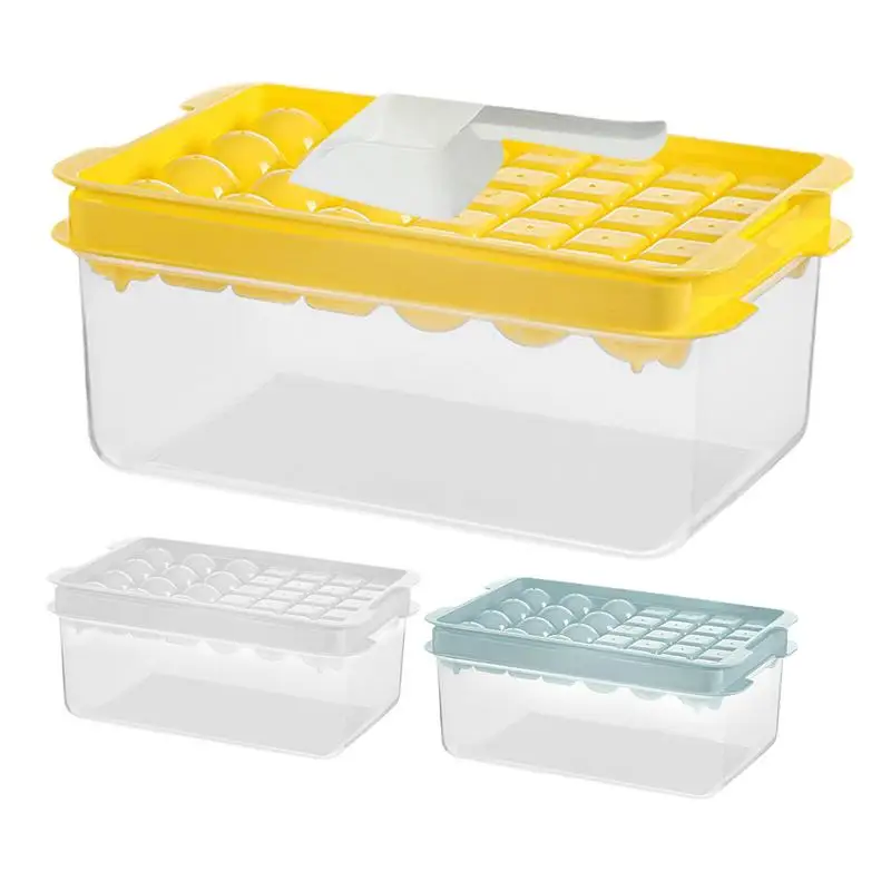 Круглый и квадратный поднос для льда с крышкой и контейнером, подносы для морозильной камеры, легко отсоединяемые 2 подноса для льда с ковшом, пищевой шар для льда
Круглый и квадратный поднос для льда с крышкой и контейнером, подносы для морозильной камеры, легко отсоединяемые 2 подноса для льда с ковшом, пищевой шар для льда