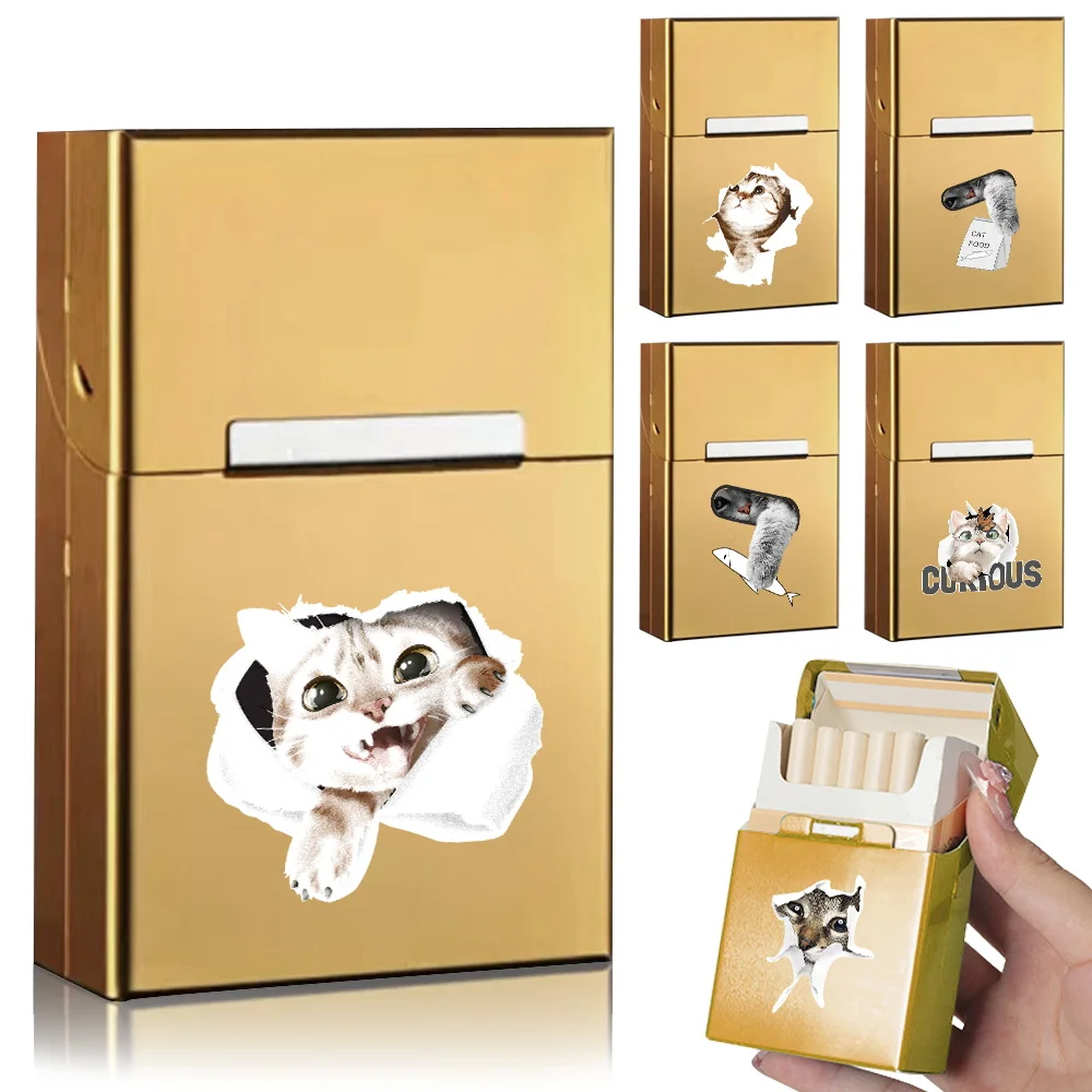 Durable Waterproof Metal Cigar Organizer Box with Magnetic Buckle Dustproof Cigarette Accessories Japan Cat Pattern
Durable Waterproof Metal Cigar Organizer Box with Magnetic Buckle Dustproof Cigarette Accessories Japan Cat Pattern