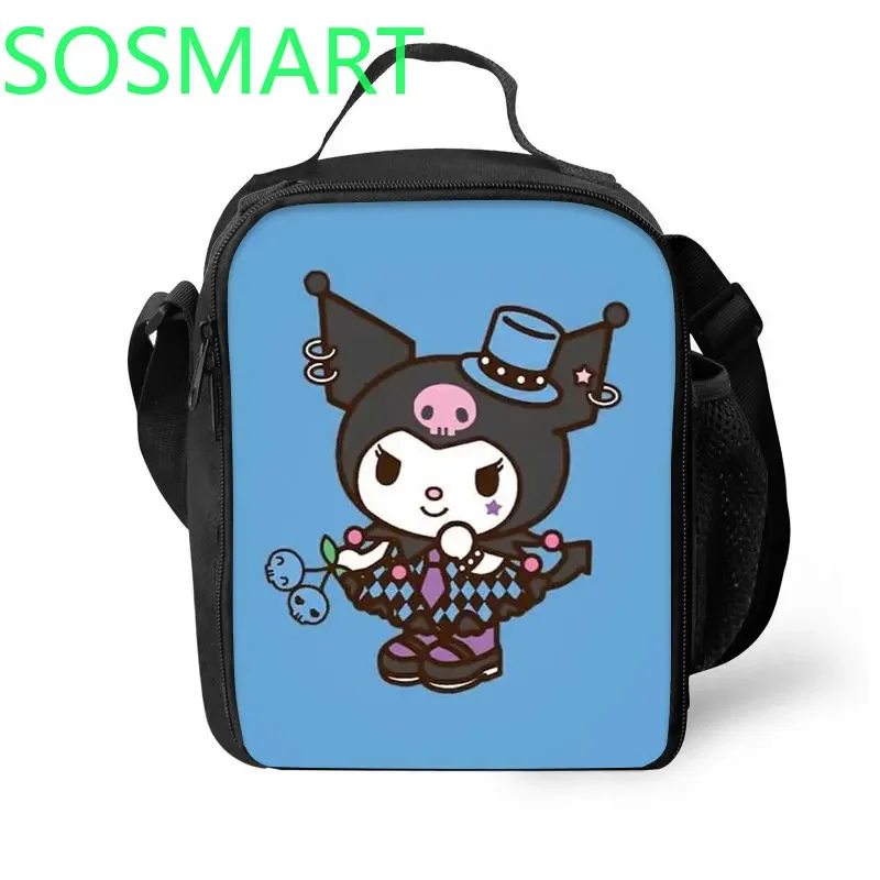 Сумка для ланча и льда Kuromi, мультяшная периферическая сумка для пикника, уличный портативный мессенджер для еды, подарок на день рождения для детей
Сумка для ланча и льда Kuromi, мультяшная периферическая сумка для пикника, уличный портативный мессенджер для еды, подарок на день рождения для детей