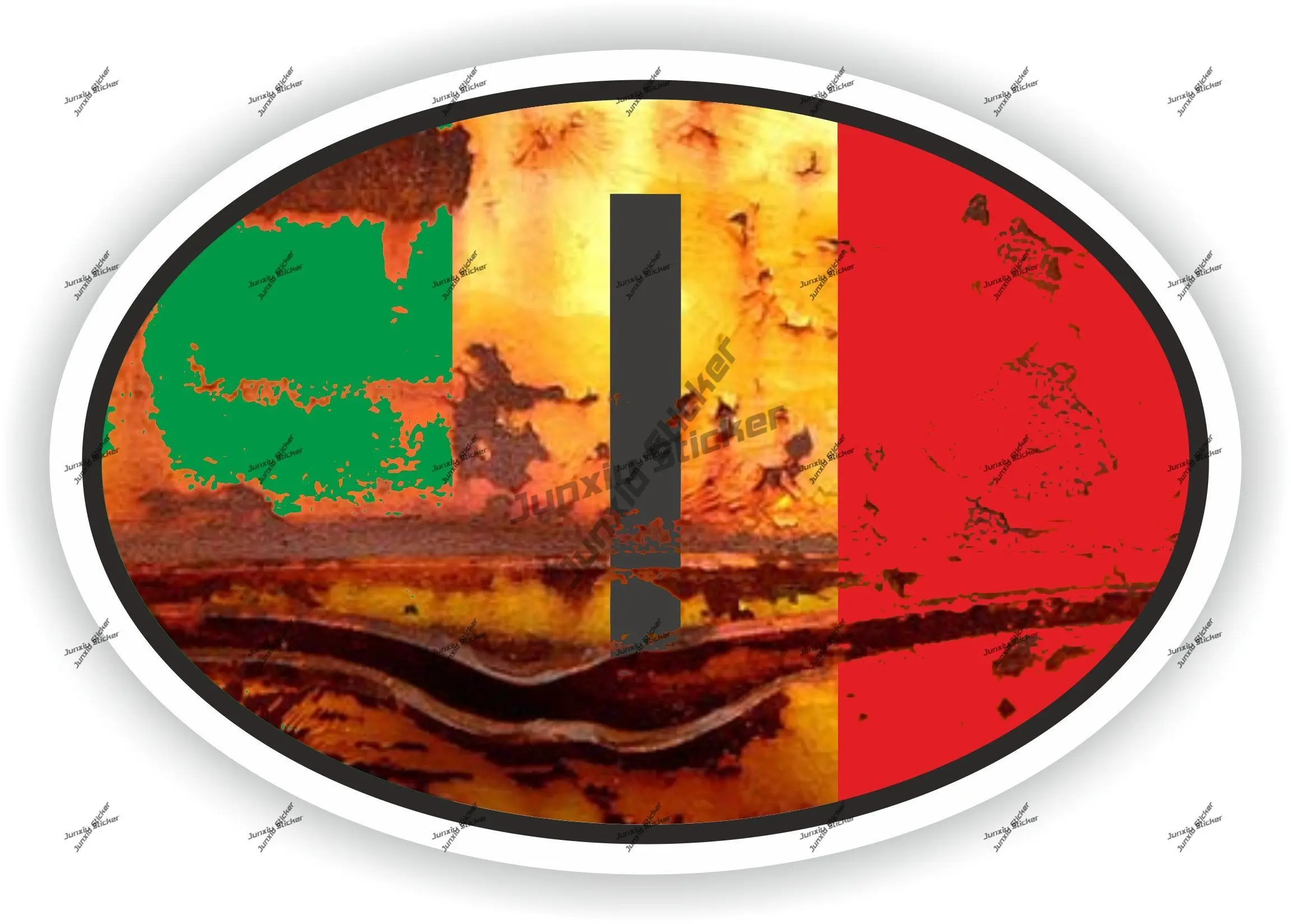 Vintage Italy Oval Sticker Italia Tricolore with Flag Country Code I Decal for SUV Bumper Laptop Book Fridge Helmet Decoration
Vintage Italy Oval Sticker Italia Tricolore with Flag Country Code I Decal for SUV Bumper Laptop Book Fridge Helmet Decoration
