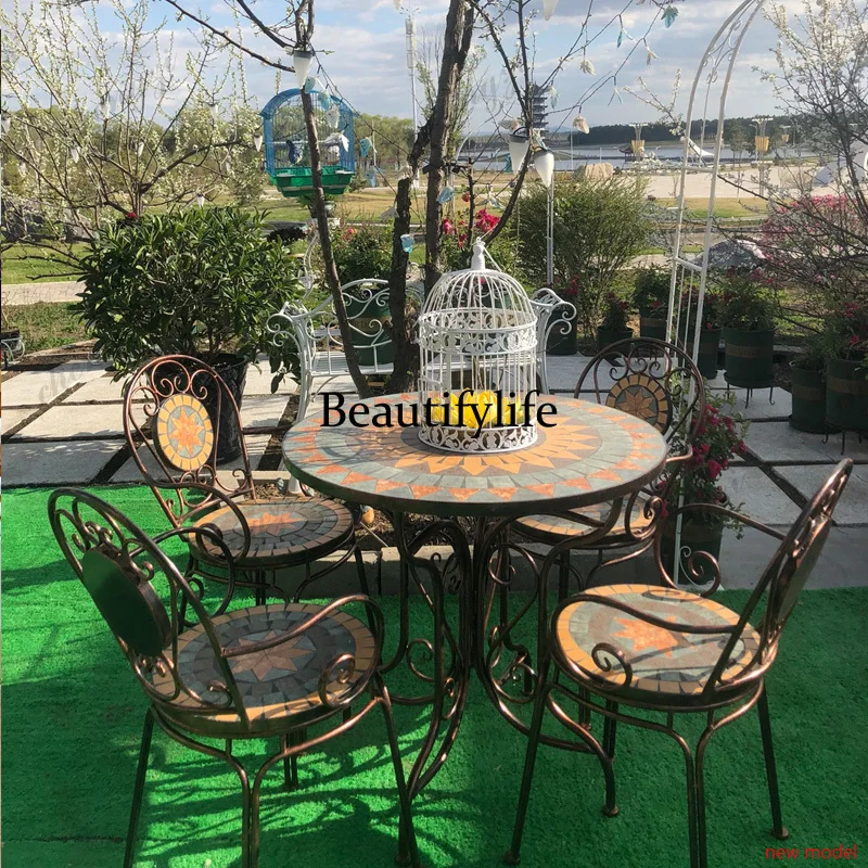 European Wrought Garden Furniture Sets Iron Outdoor Tables Chairs Garden Furniture Sets Balcony Leisure Muebles Home FurnitureAB
European Wrought Garden Furniture Sets Iron Outdoor Tables Chairs Garden Furniture Sets Balcony Leisure Muebles Home FurnitureAB