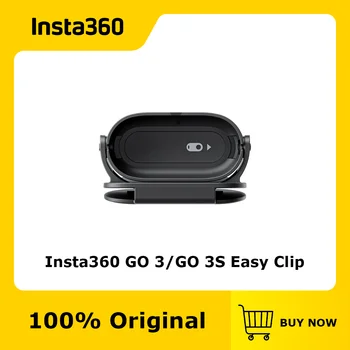 Official & Original Insta360 GO 3/GO 3S Easy Clip,Shoot true POV videos hands-free.
