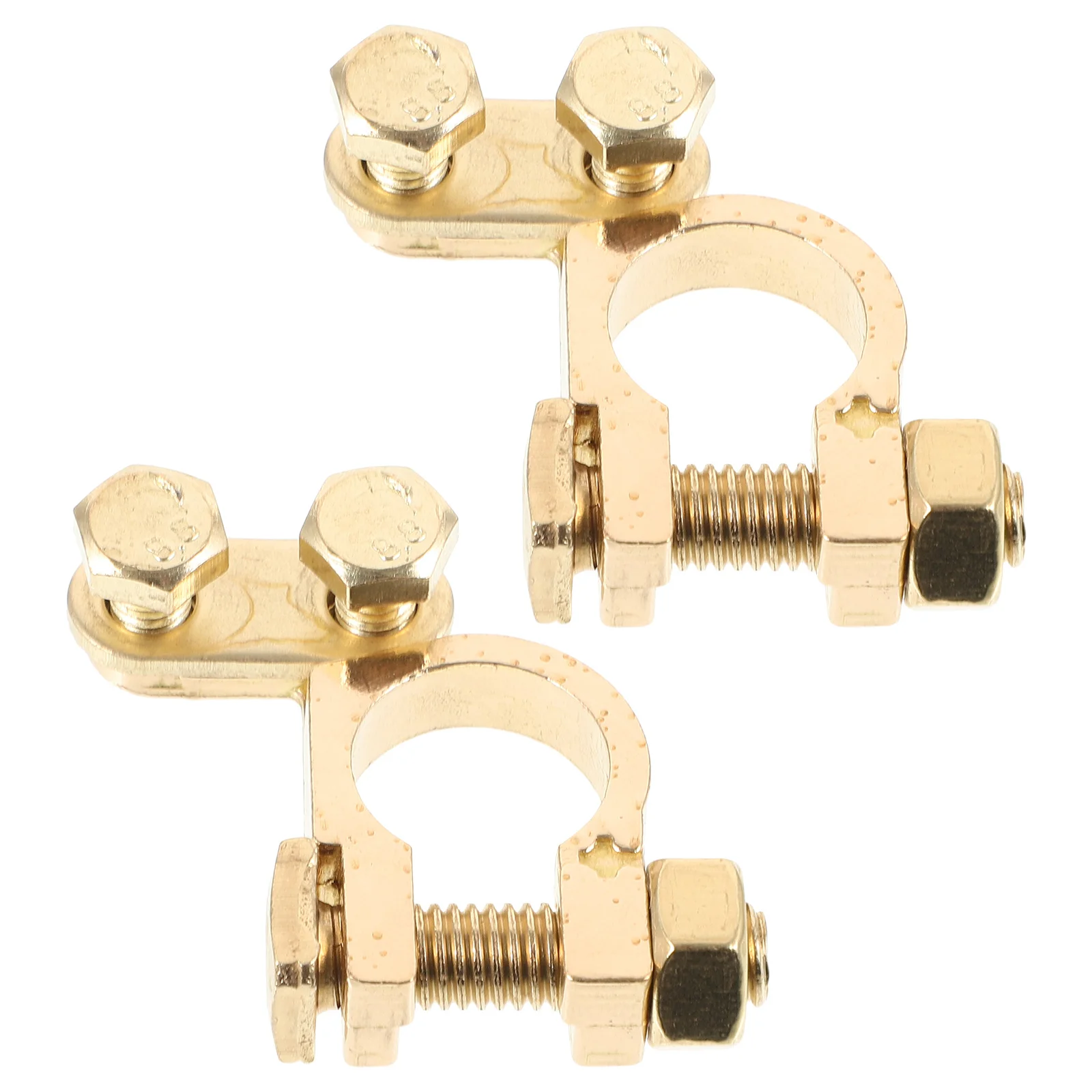 2pc 1 Pair Car Terminal Connector Brass Iron Universal Clips Positive Negative Identification Durable Electrical Auto
2pc 1 Pair Car Terminal Connector Brass Iron Universal Clips Positive Negative Identification Durable Electrical Auto