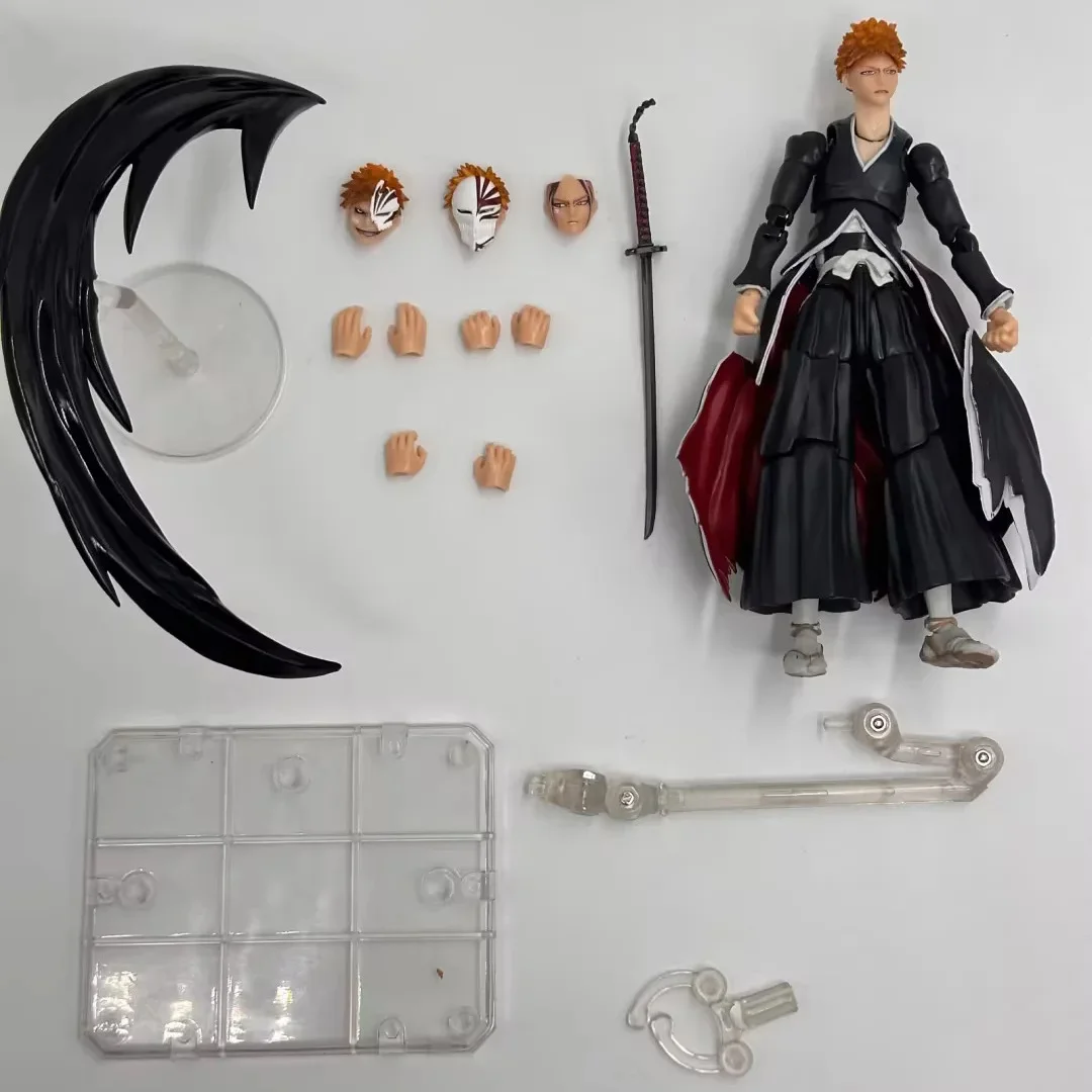 Аниме фигурка Блич: Тысячелетняя кровавая война, Куросаки Ичиго, ПВХ, коллекционная модель, игрушка, 15 см (подвижная)
Аниме фигурка Блич: Тысячелетняя кровавая война, Куросаки Ичиго, ПВХ, коллекционная модель, игрушка, 15 см (подвижная)