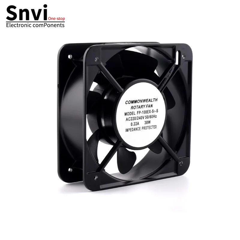 Axial Fan, 15050 Fan, Cabinet Cooling Fan, Dual Ball Bearing, AC 220V 15CM Fan
Axial Fan, 15050 Fan, Cabinet Cooling Fan, Dual Ball Bearing, AC 220V 15CM Fan