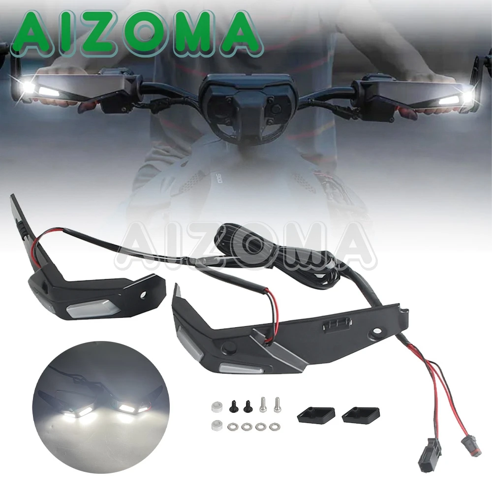 1 Pair Motorcross Handguards Hand Guard LED Lighting Black Plastic For Can-Am Ryker 600 900 Sport 2019 2020 2021 2022 2023
1 Pair Motorcross Handguards Hand Guard LED Lighting Black Plastic For Can-Am Ryker 600 900 Sport 2019 2020 2021 2022 2023