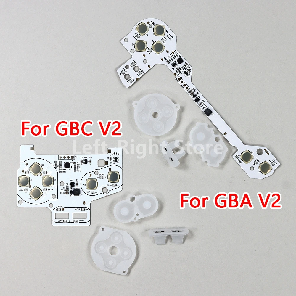 1set For GBC V2 Button LED Kit For Gameboy Color Back Light With Conductive Adhesive For GBA V2.0
1set For GBC V2 Button LED Kit For Gameboy Color Back Light With Conductive Adhesive For GBA V2.0
