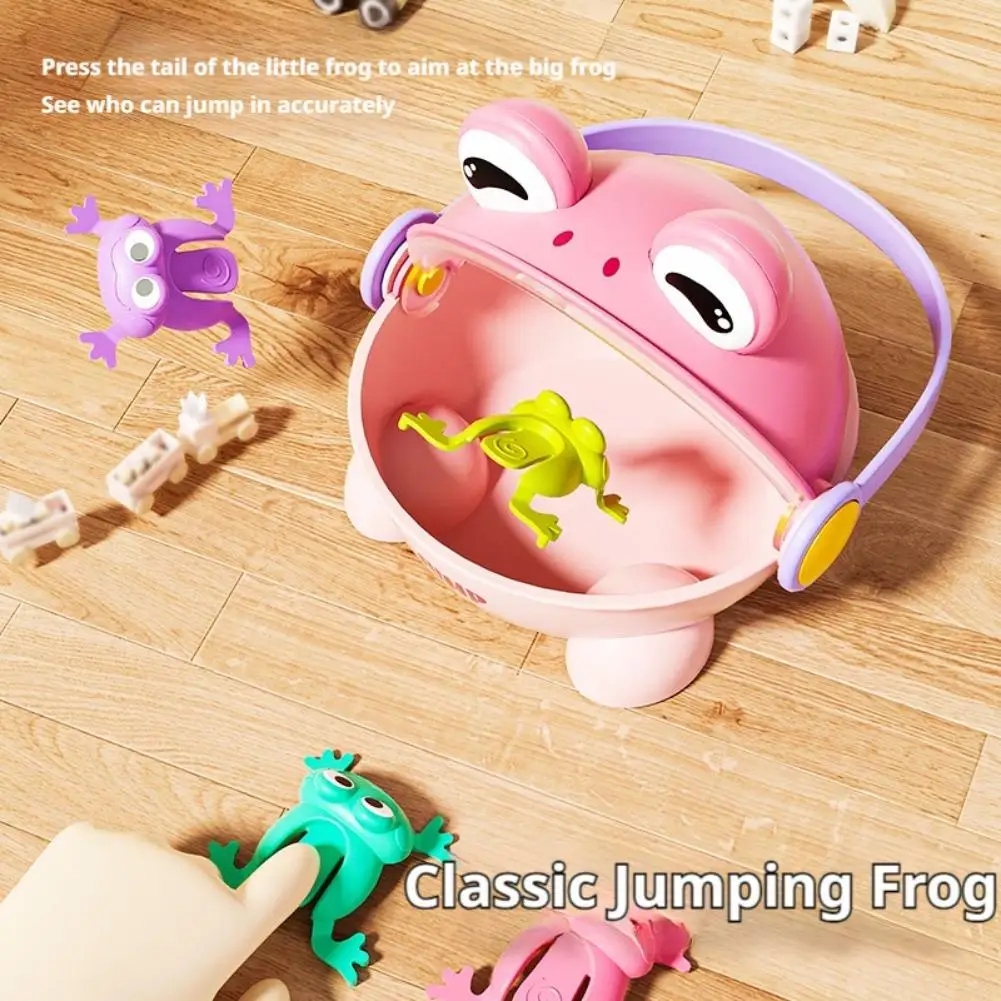 Fun Jumping Frog Cute Animals Parent-child Bounce Bouncing Toad Game Enhances Motor Skills With Storage Bucket For Party Game
Fun Jumping Frog Cute Animals Parent-child Bounce Bouncing Toad Game Enhances Motor Skills With Storage Bucket For Party Game