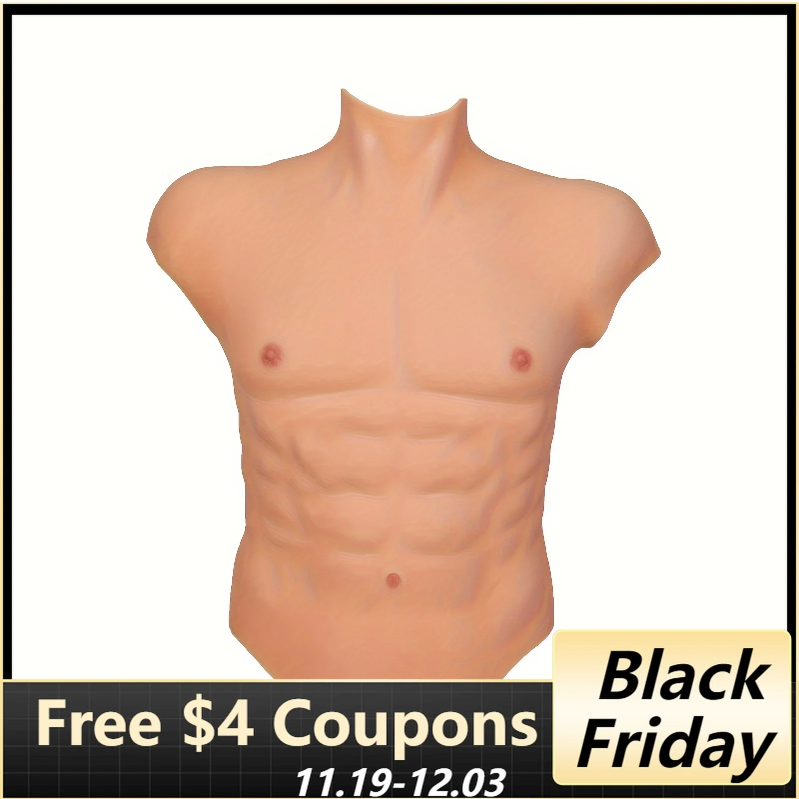 KOOMIHO Macho Cosplay Realistic Silicone Muscle Male Suit Fake Belly Artificial Simulation Sturdy Chest Men Crossdresser
KOOMIHO Macho Cosplay Realistic Silicone Muscle Male Suit Fake Belly Artificial Simulation Sturdy Chest Men Crossdresser