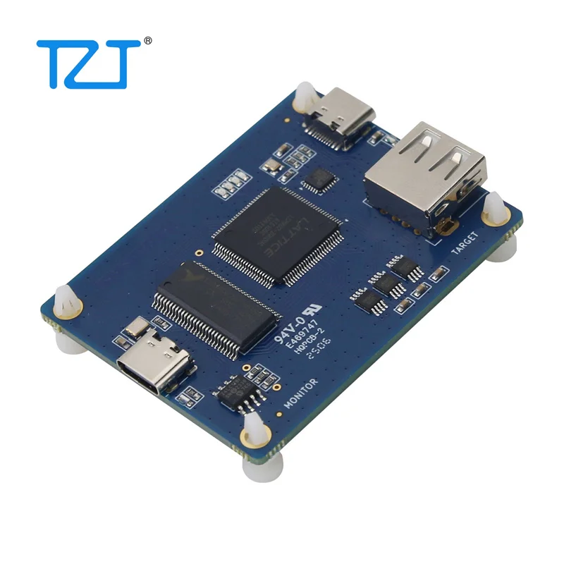 TZT Opensource USB Bus Analyzer Board USB Sniffer USB2.0/1.1 Bus Protocol Debugging for CPLD/FPGA Learning
TZT Opensource USB Bus Analyzer Board USB Sniffer USB2.0/1.1 Bus Protocol Debugging for CPLD/FPGA Learning