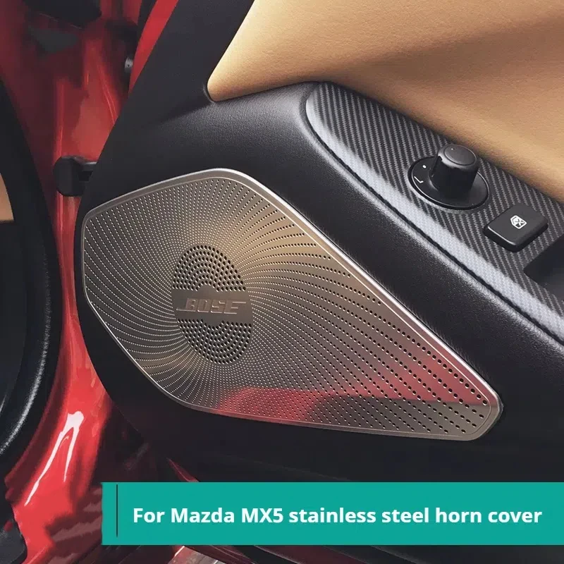 Для Mazda MX-5 MX 5 2016-2022 стальной передний звуковой сигнал двери, крышка динамика, звуковая декоративная рамка с блестками, автомобильные аксессуары
Для Mazda MX-5 MX 5 2016-2022 стальной передний звуковой сигнал двери, крышка динамика, звуковая декоративная рамка с блестками, автомобильные аксессуары