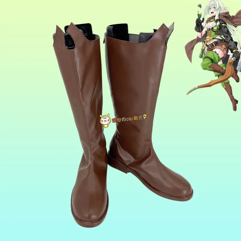 Goblin Slayer High Elf Archer Cosplay Shoes Brown Handmade Faux Leather Boots Halloween Carnival Costume Boots
Goblin Slayer High Elf Archer Cosplay Shoes Brown Handmade Faux Leather Boots Halloween Carnival Costume Boots