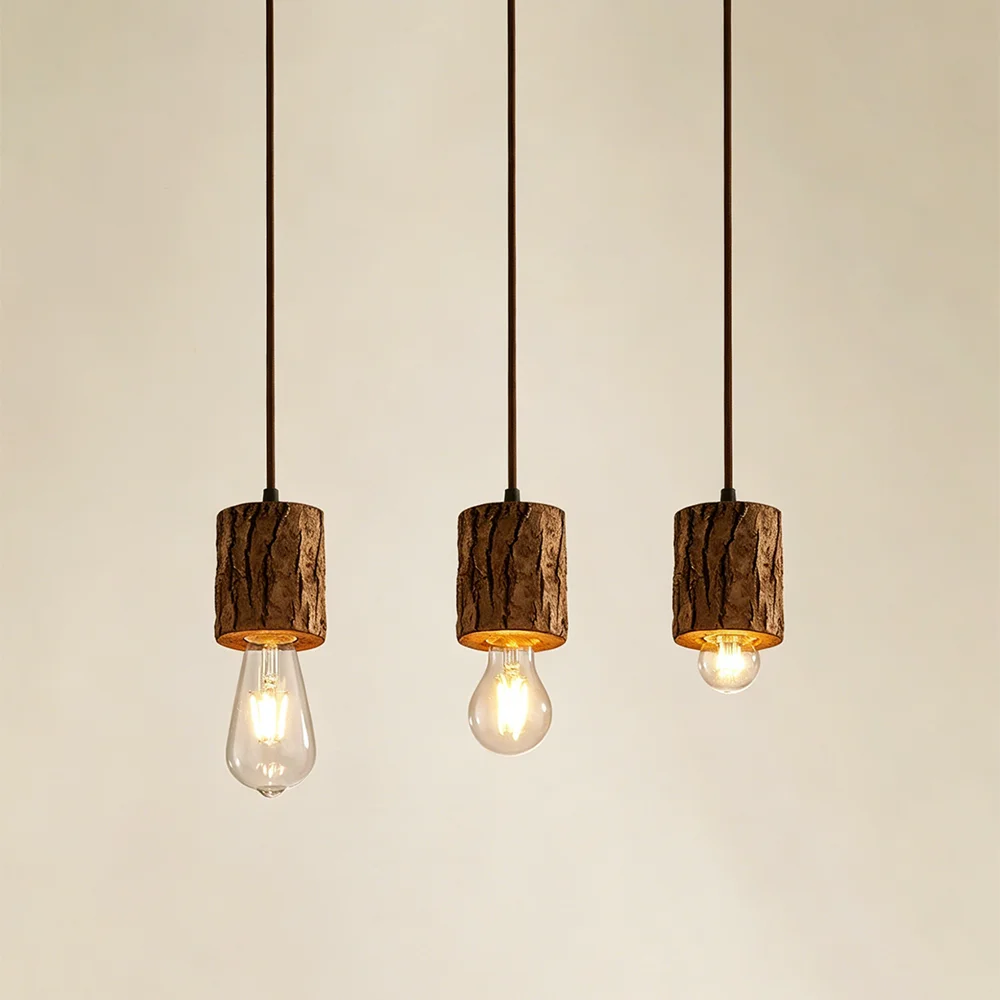Wood Pendant Light Retro Rustic Hanging Lamp Texture Vintage Chandelier Fixture For Dining Room Cafe Kitchen Living Room Bar
Wood Pendant Light Retro Rustic Hanging Lamp Texture Vintage Chandelier Fixture For Dining Room Cafe Kitchen Living Room Bar