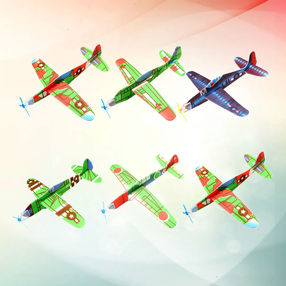 12 Pcs Non-toxic Toy Airplane Toys for Kids Fun Outdoor Play Aircraft Toddler Gliders
12 Pcs Non-toxic Toy Airplane Toys for Kids Fun Outdoor Play Aircraft Toddler Gliders