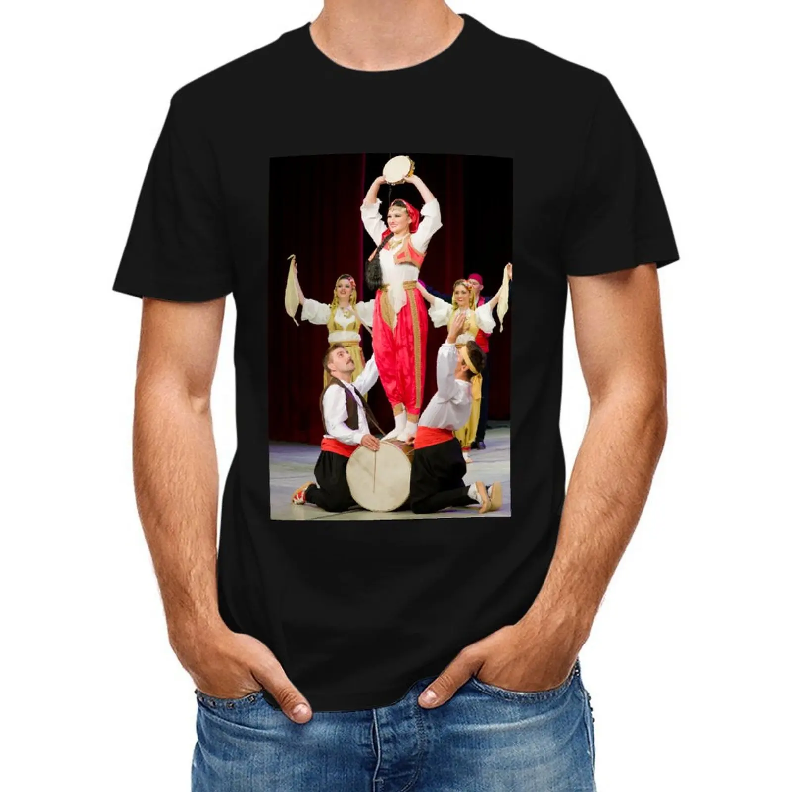 Balkan rhythms II T-Shirt customs design your own plus size tops graphic t shirts summer top men t shirts high quality
Balkan rhythms II T-Shirt customs design your own plus size tops graphic t shirts summer top men t shirts high quality