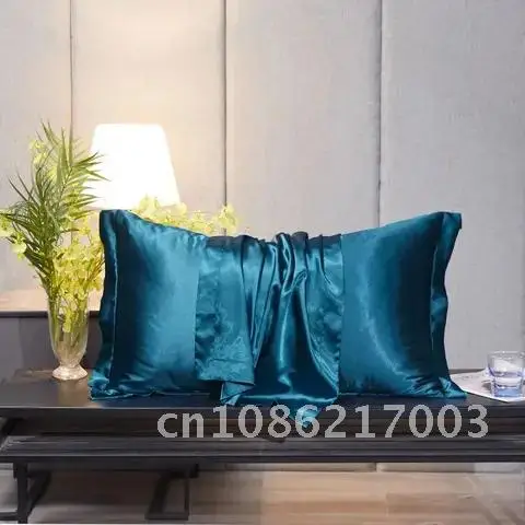 100% Silk Satin Hair Beauty Pillowcase, Standard/Queen 1PC Pillow sham by SISISILK
100% Silk Satin Hair Beauty Pillowcase, Standard/Queen 1PC Pillow sham by SISISILK