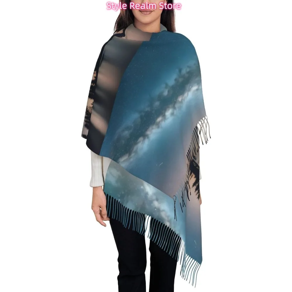 Ночное небо и деревья принт женский модный зимний шарф мягкий длинный стиль теплые шаль шарфы обертывания
Ночное небо и деревья принт женский модный зимний шарф мягкий длинный стиль теплые шаль шарфы обертывания