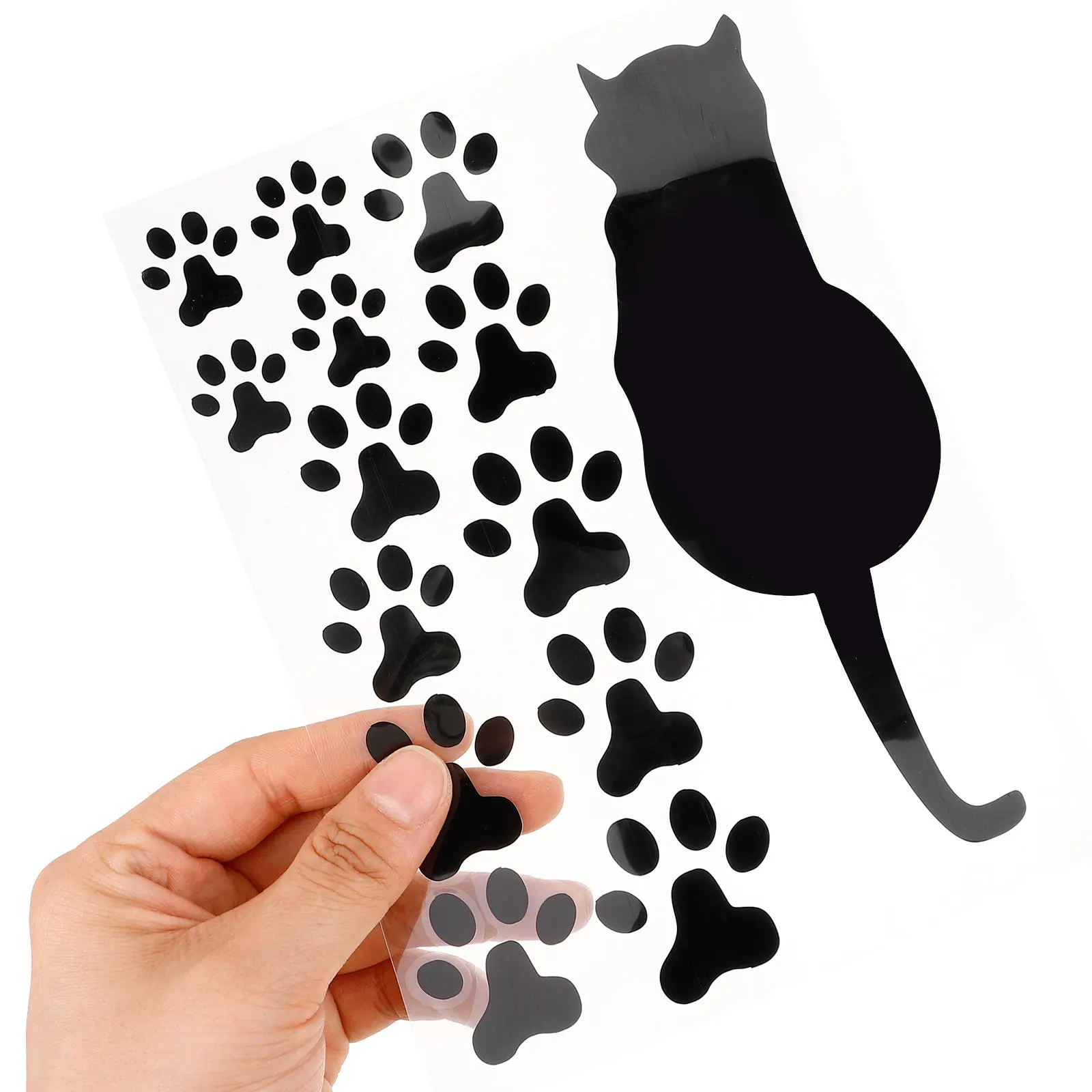 Black Car Sticker Universal Hood Decal PVC DIY Body Vinyl Cat Paw Print Waterproof Self Adhesive Car Accessories
Black Car Sticker Universal Hood Decal PVC DIY Body Vinyl Cat Paw Print Waterproof Self Adhesive Car Accessories