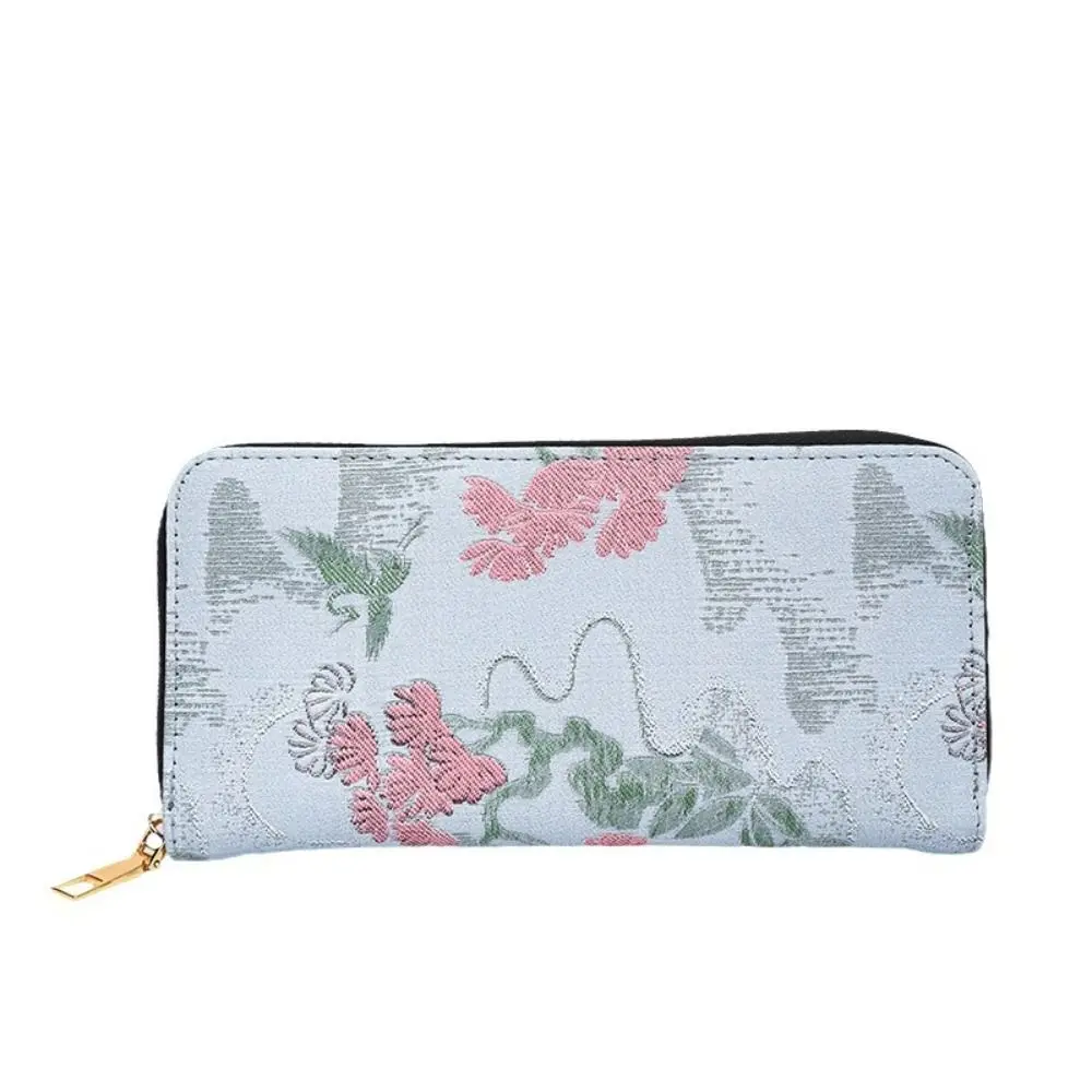 Zipper Floral Long Wallet Multiple Card Slots Clutch Bag Women Card Holder Handheld Card Storage Bag PU Leather Coin Purse
Zipper Floral Long Wallet Multiple Card Slots Clutch Bag Women Card Holder Handheld Card Storage Bag PU Leather Coin Purse