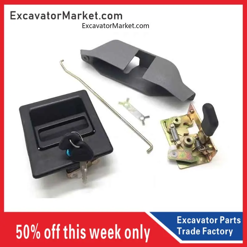 For excavator Suitable for Volvo EC210 240 290 EC360 460B cab door lock assembly, exterior handle lock block excavator
For excavator Suitable for Volvo EC210 240 290 EC360 460B cab door lock assembly, exterior handle lock block excavator