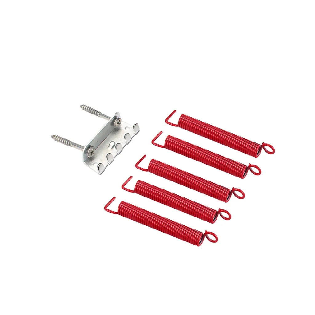 High-Quality Tremolo Springs & Hooks for ST Electric Guitars - Durable Replacement Parts for Smooth Performance (3-Pack)
High-Quality Tremolo Springs & Hooks for ST Electric Guitars - Durable Replacement Parts for Smooth Performance (3-Pack)