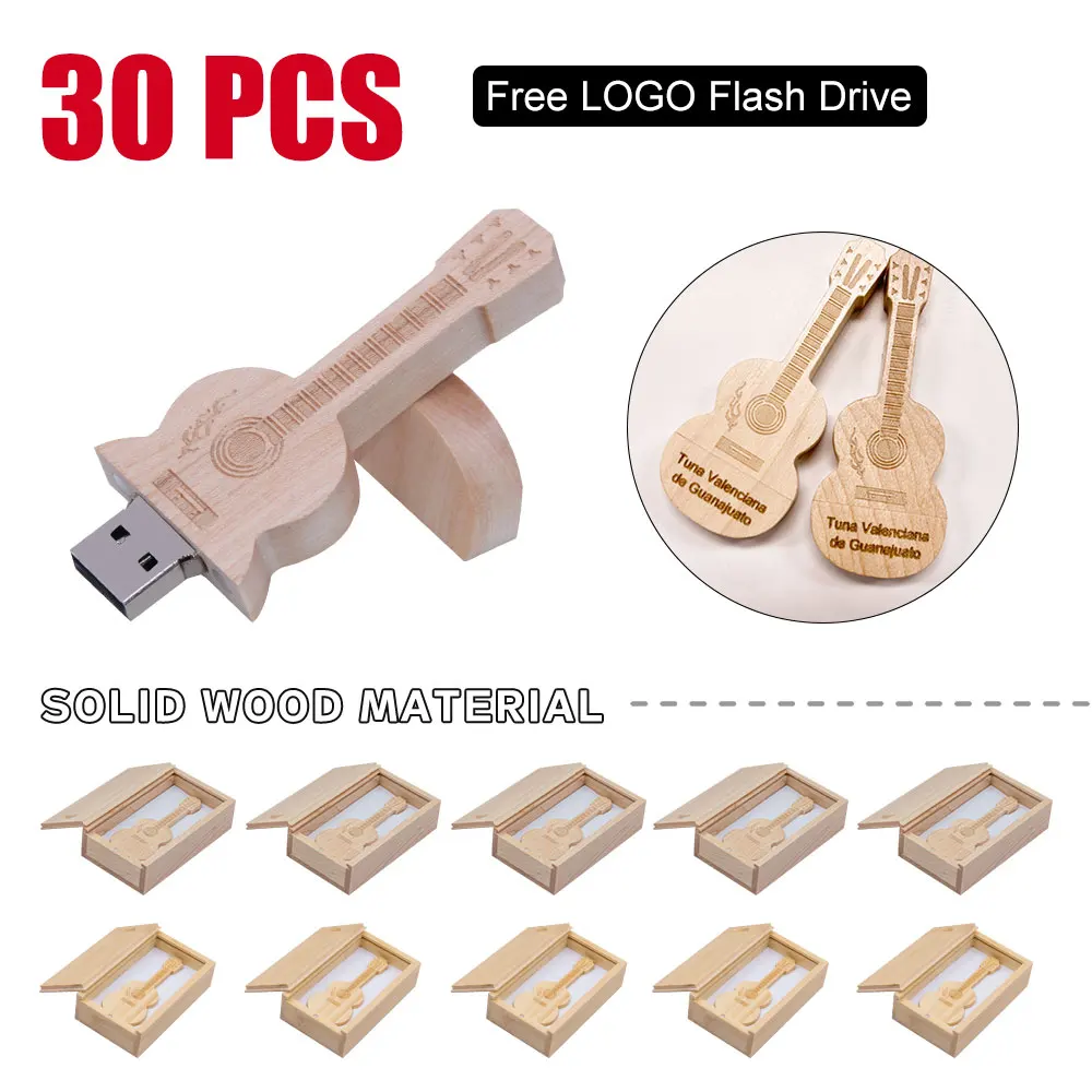 Free Custom Logo Pen drive Guitar shaped USB flash drive Wooden Box Memory Stick Music Pendrive Creative gift 64GB 128GB
Free Custom Logo Pen drive Guitar shaped USB flash drive Wooden Box Memory Stick Music Pendrive Creative gift 64GB 128GB