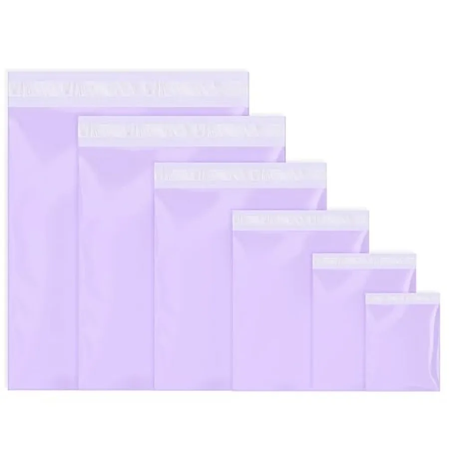 240 Pcs Poly Mailers Variety Size Pack Mailing Shipping Bags Assorted Sizes Shipping Envelopes Self Adhesive Waterproof and Tea
240 Pcs Poly Mailers Variety Size Pack Mailing Shipping Bags Assorted Sizes Shipping Envelopes Self Adhesive Waterproof and Tea
