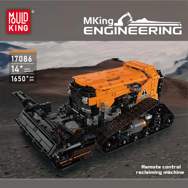 Mould king 17086 Remote-controlled raclaining machine model Building Blocks toys MOC bricks Truck toys for Kids Christmas Gift
Mould king 17086 Remote-controlled raclaining machine model Building Blocks toys MOC bricks Truck toys for Kids Christmas Gift